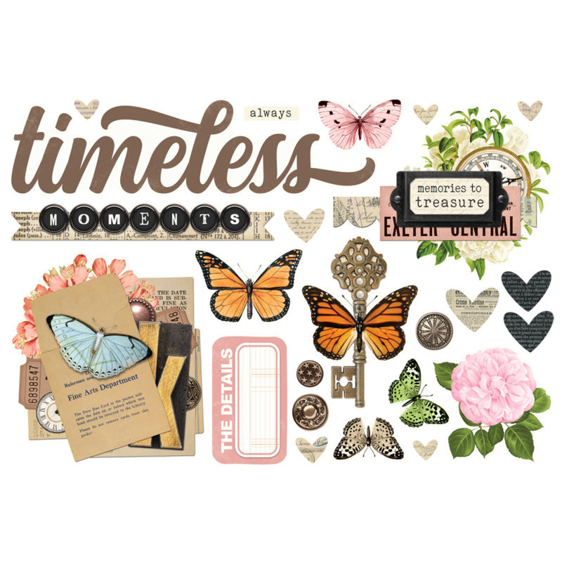 Simple Stories - Simple Vintage Junk Drawer - Page Pieces
