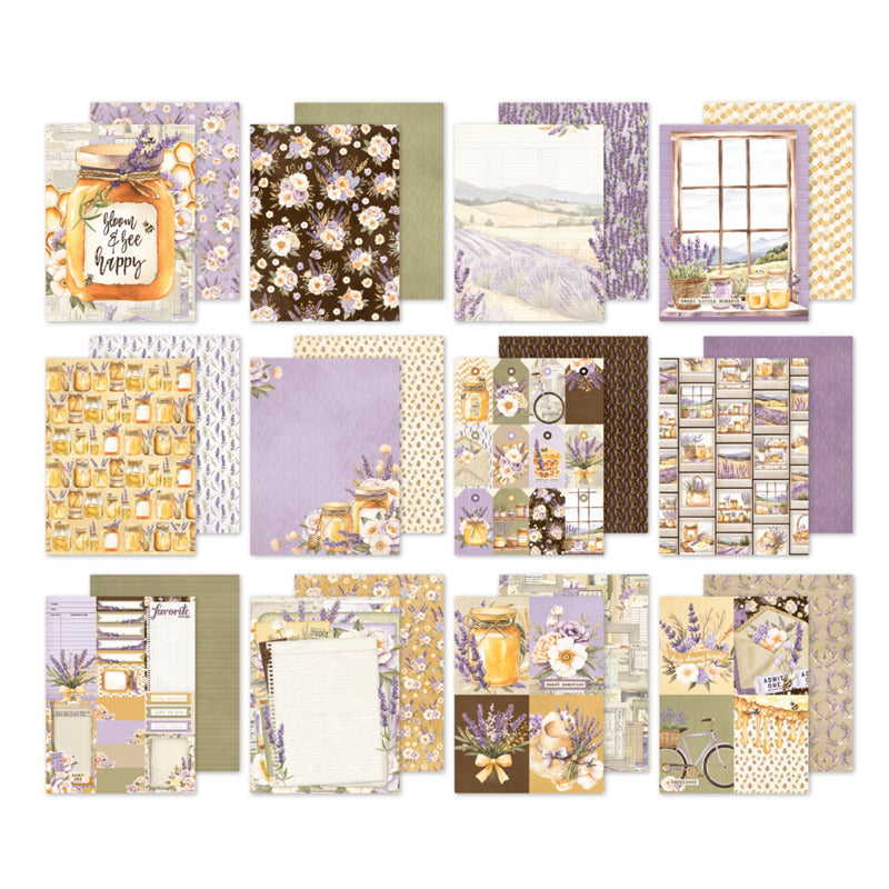 Simple Stories - Simple Vintage Lavender Fields - 6x8 Paper Pad