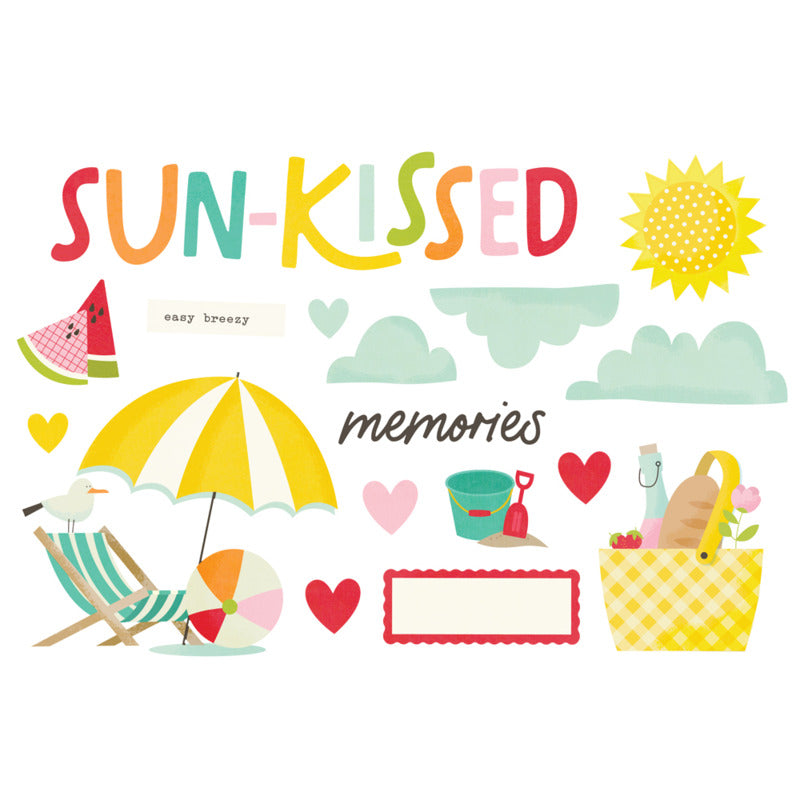 Simple Stories - Sweet Summertime - Simple Page Pieces