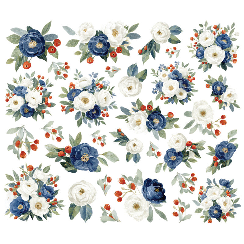 Simple Stories - Simple Vintage Sand & Sea - Floral Bits