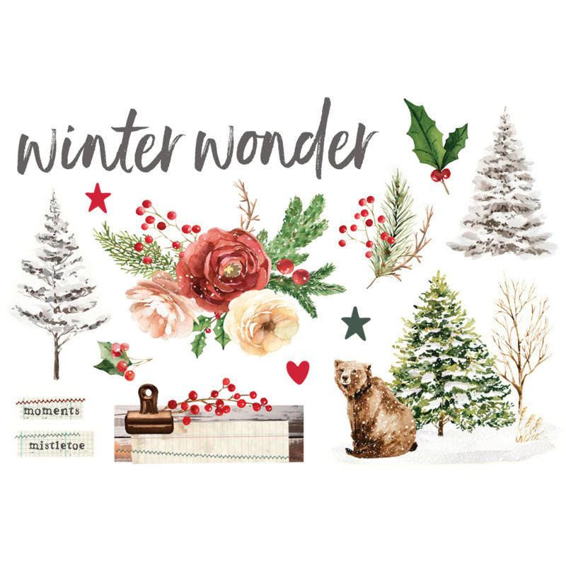 Simple Stories - Simple Vintage Evergreen Memories - Simple Page Pieces
