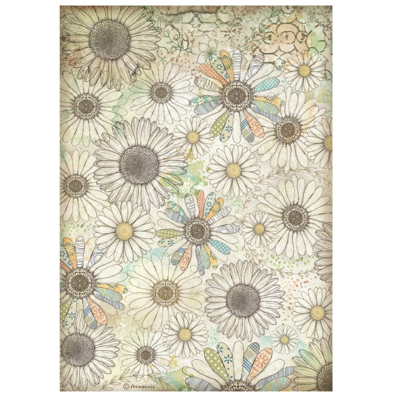Stamperia - Daisy Art - Rice Paper Selection Pack