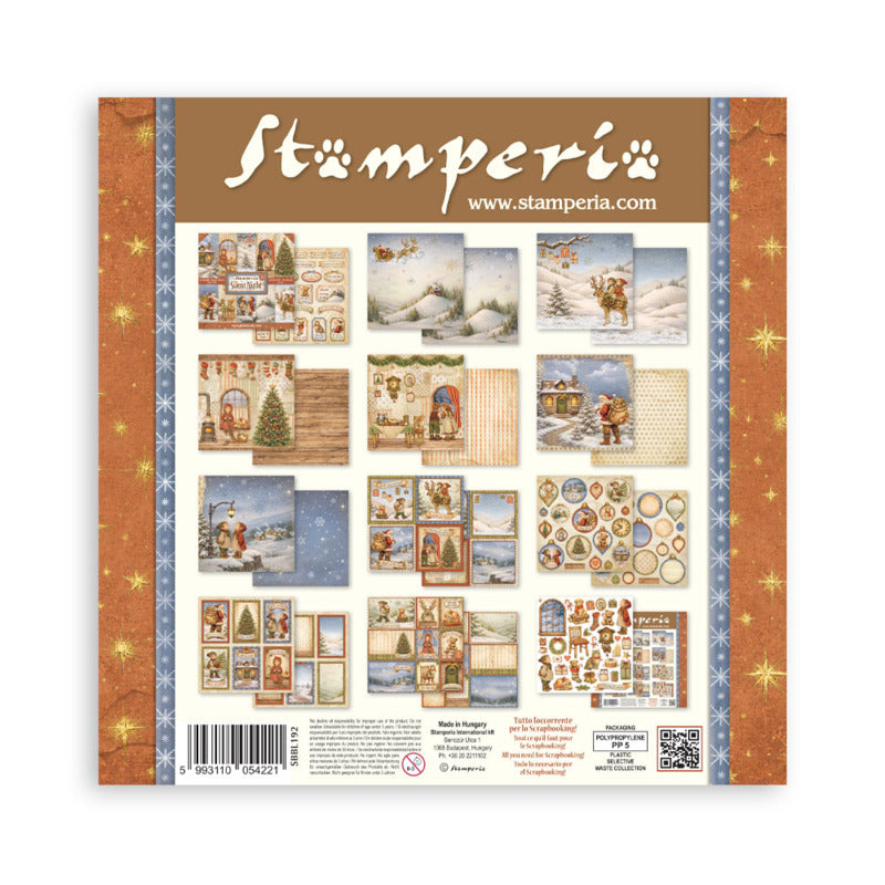 Stamperia - Silent Night - 12x12 Paper Pad
