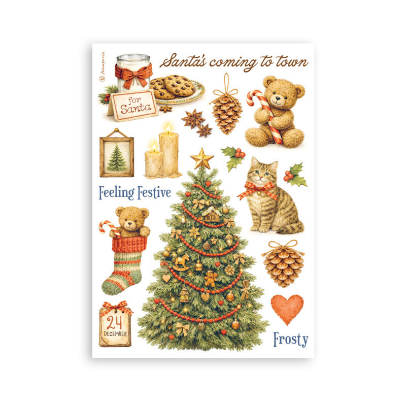Stamperia - Silent Night - A5 Washi Pad