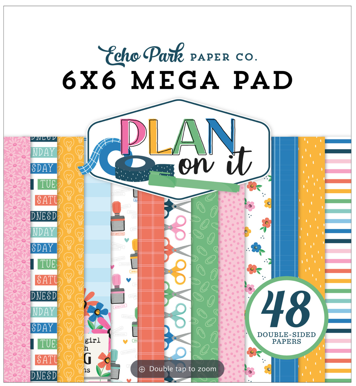 Echo Park - Plan On It - 6x6 Mega Pad
