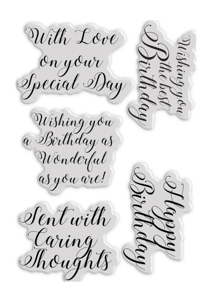 Chloe's Creative - Birthday Greetings Stamp Set