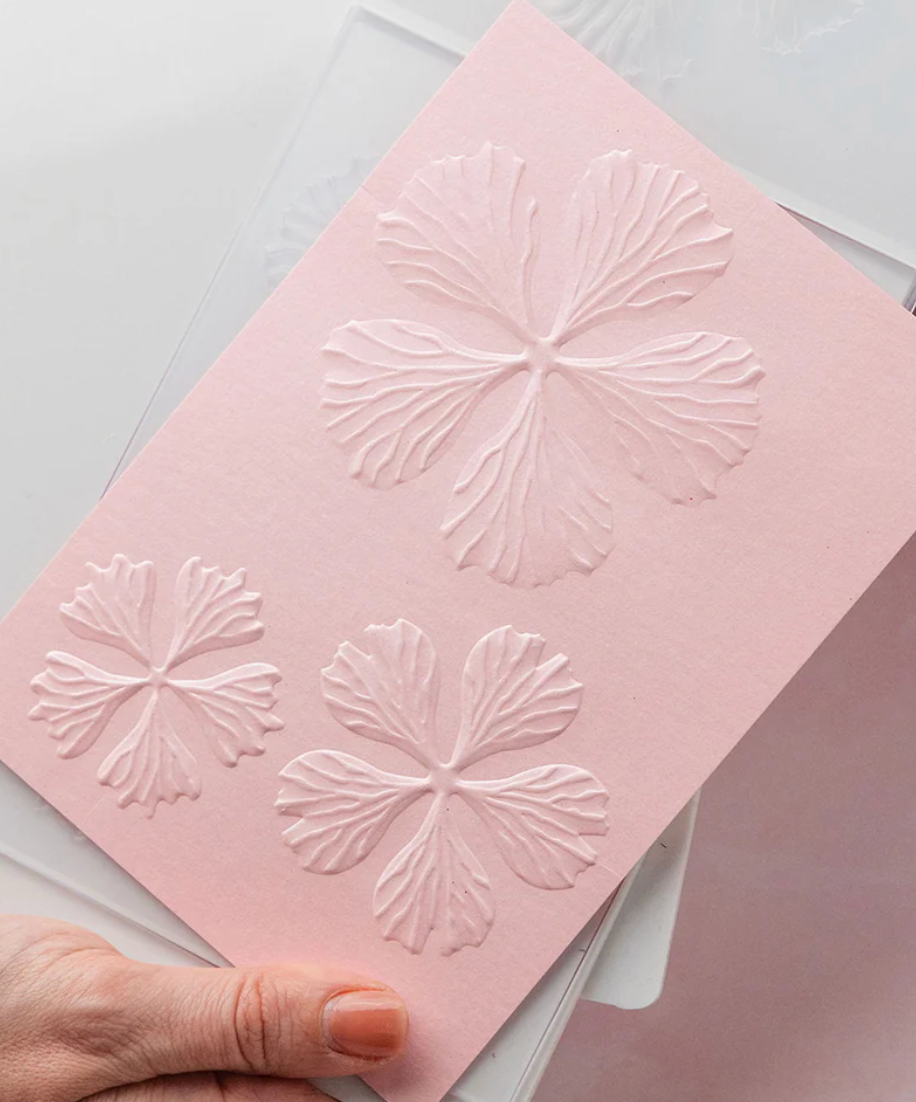 Chloe's Creative - Peony Flower 3D Embossing Folder & Die Bundle