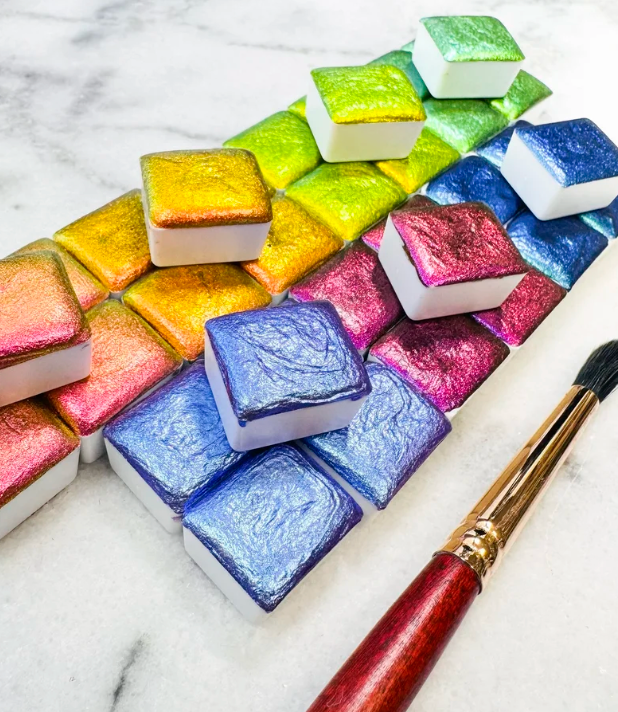 Pop Pigments - Multichrome Watercolor Paint - Supernova Collection