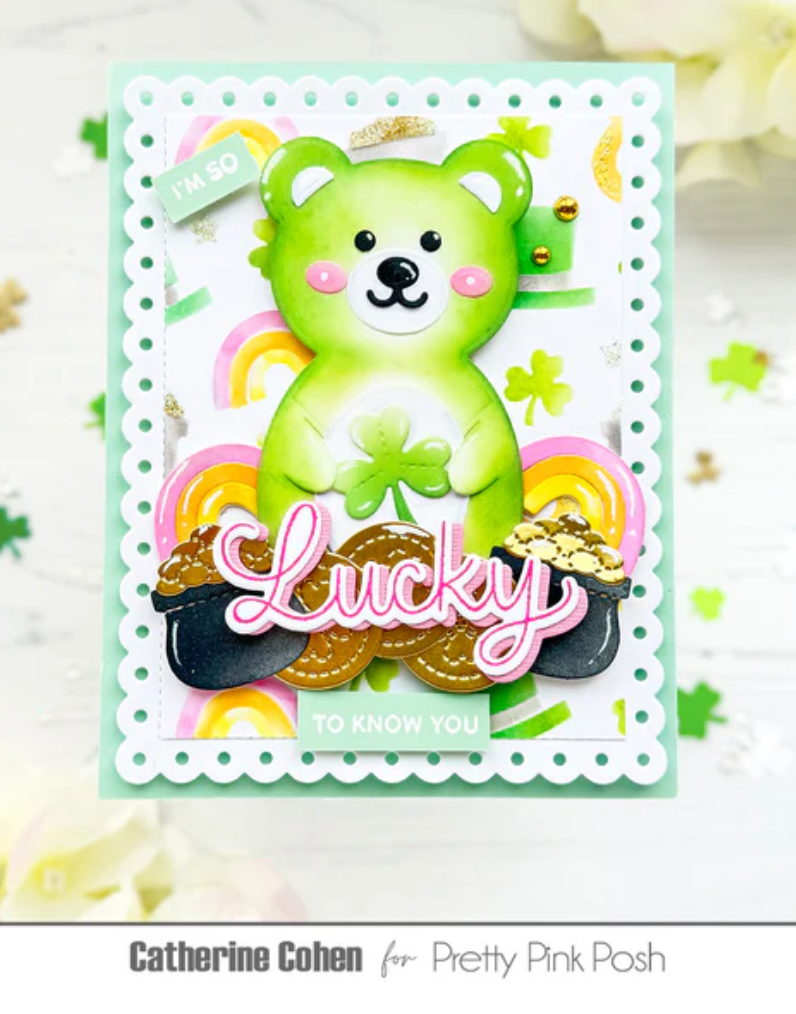 Pretty Pink Posh - Bear Holder Die Set