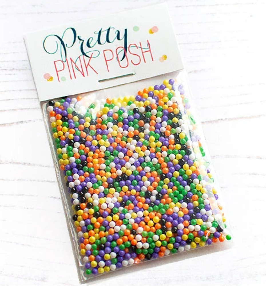 Pretty Pink Posh - Shaker Beads - Halloween Fun