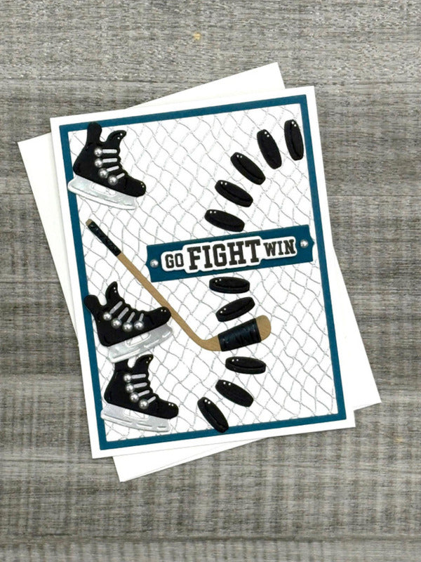 Taylored Expressions - Little Bits - Hockey Die Set
