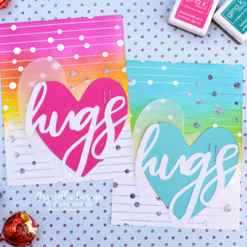 Gina K. - Foil-Mates Toner Card Fronts - Dots & Strings