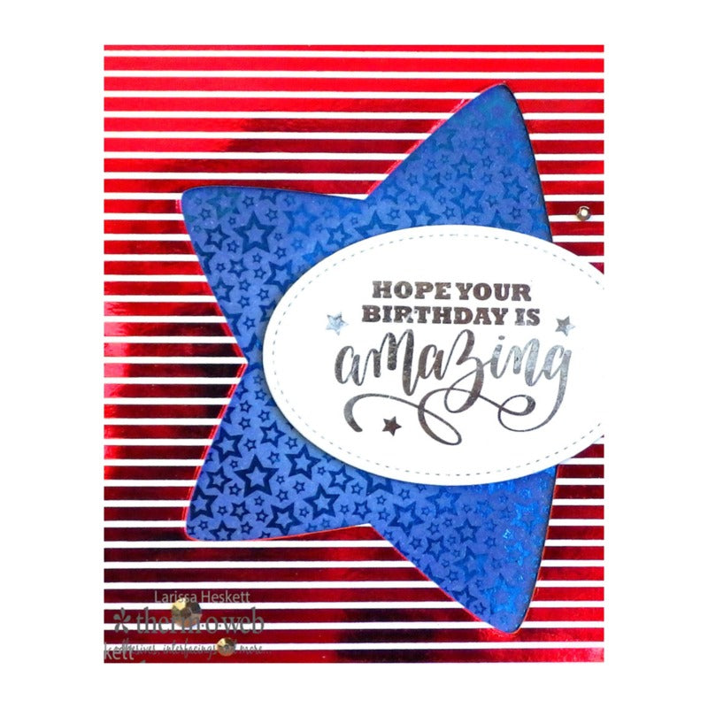 Gina K. - Foil-Mates Toner Card Fronts - Stars & Stripes