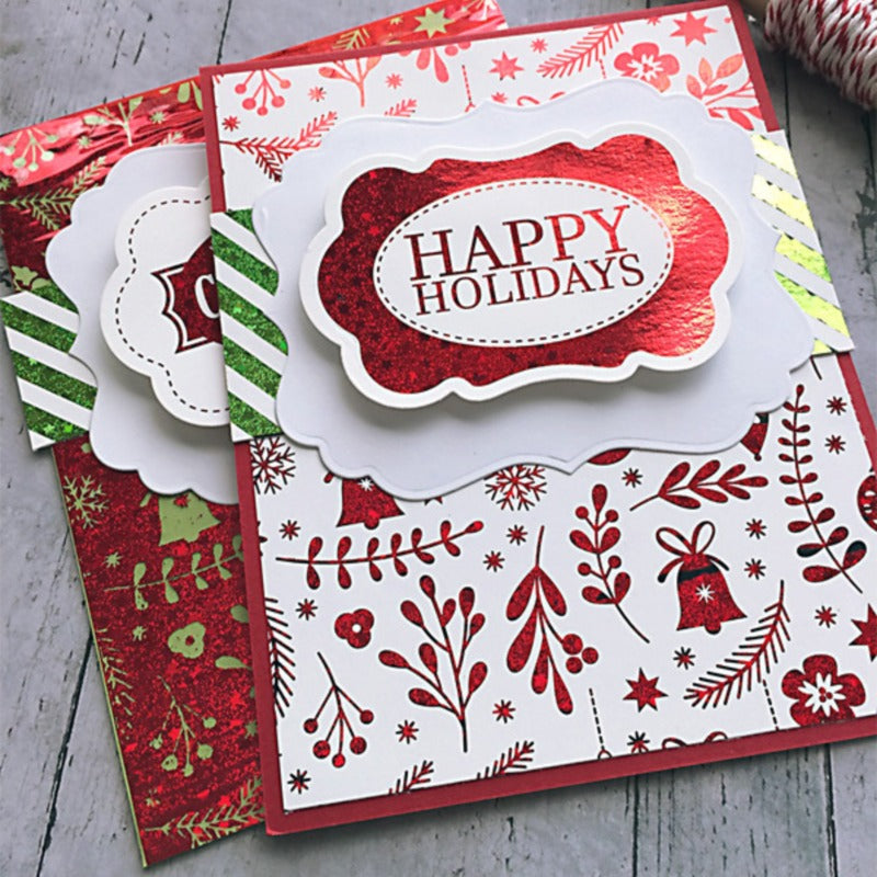 Gina K. - Foil-Mates Toner Card Fronts - Ornamental Holiday