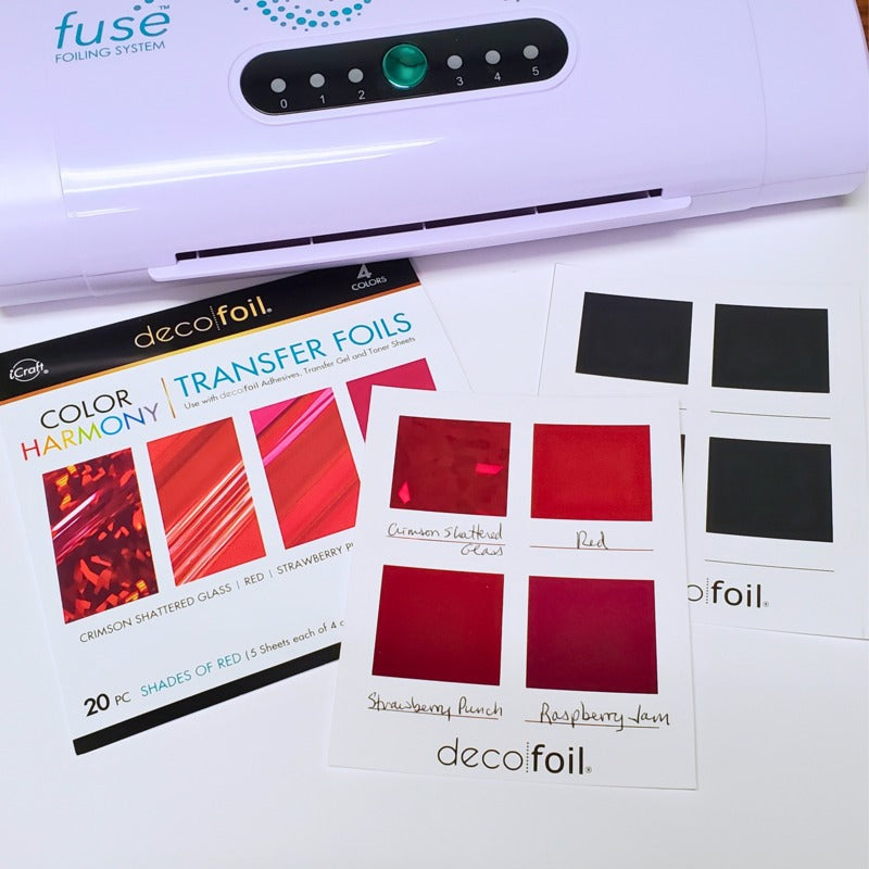 Deco Foil - Toner Swatch Cards - Quad