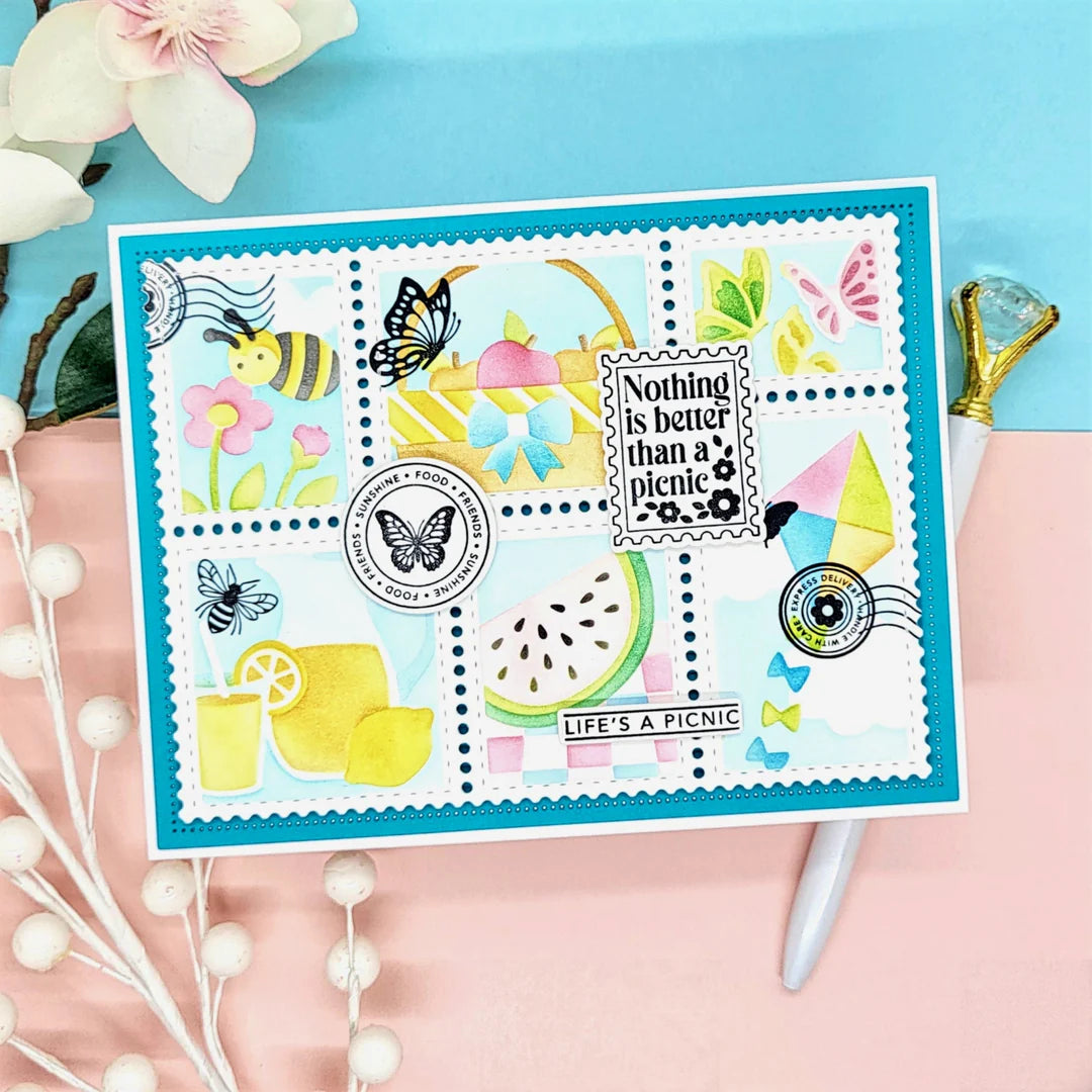 LDRS - Postage Collage Die Set