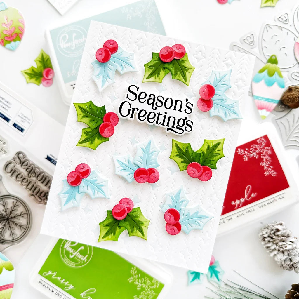 Pinkfresh - Timeless Tidings Die & Stencil Bundle