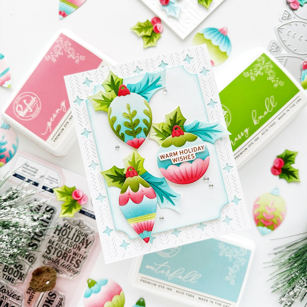 Pinkfresh - Timeless Tidings Die & Stencil Bundle