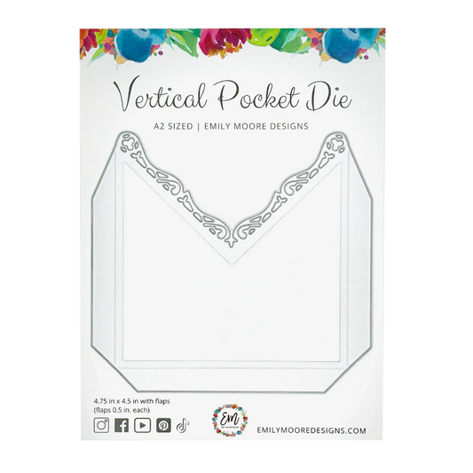Emily Moore Designs - Vertical Pocket Die