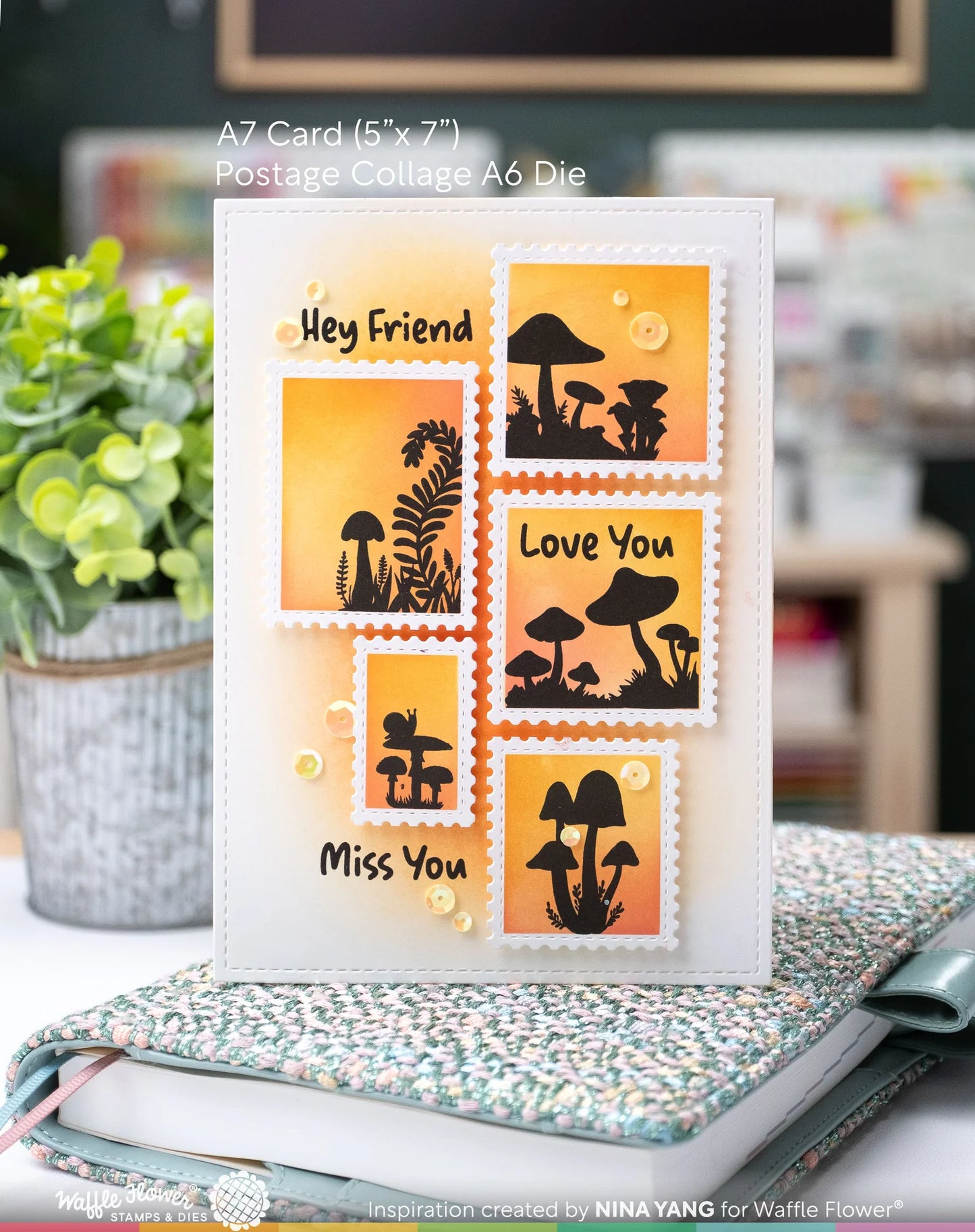 Waffle Flower - Quick Greetings Stamp Set