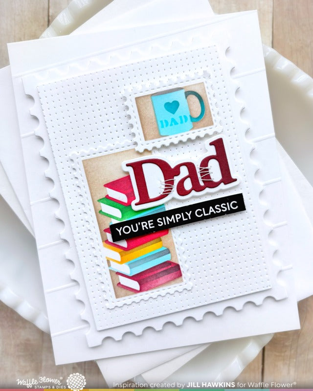 Waffle Flower - Print Dad Word Die Set