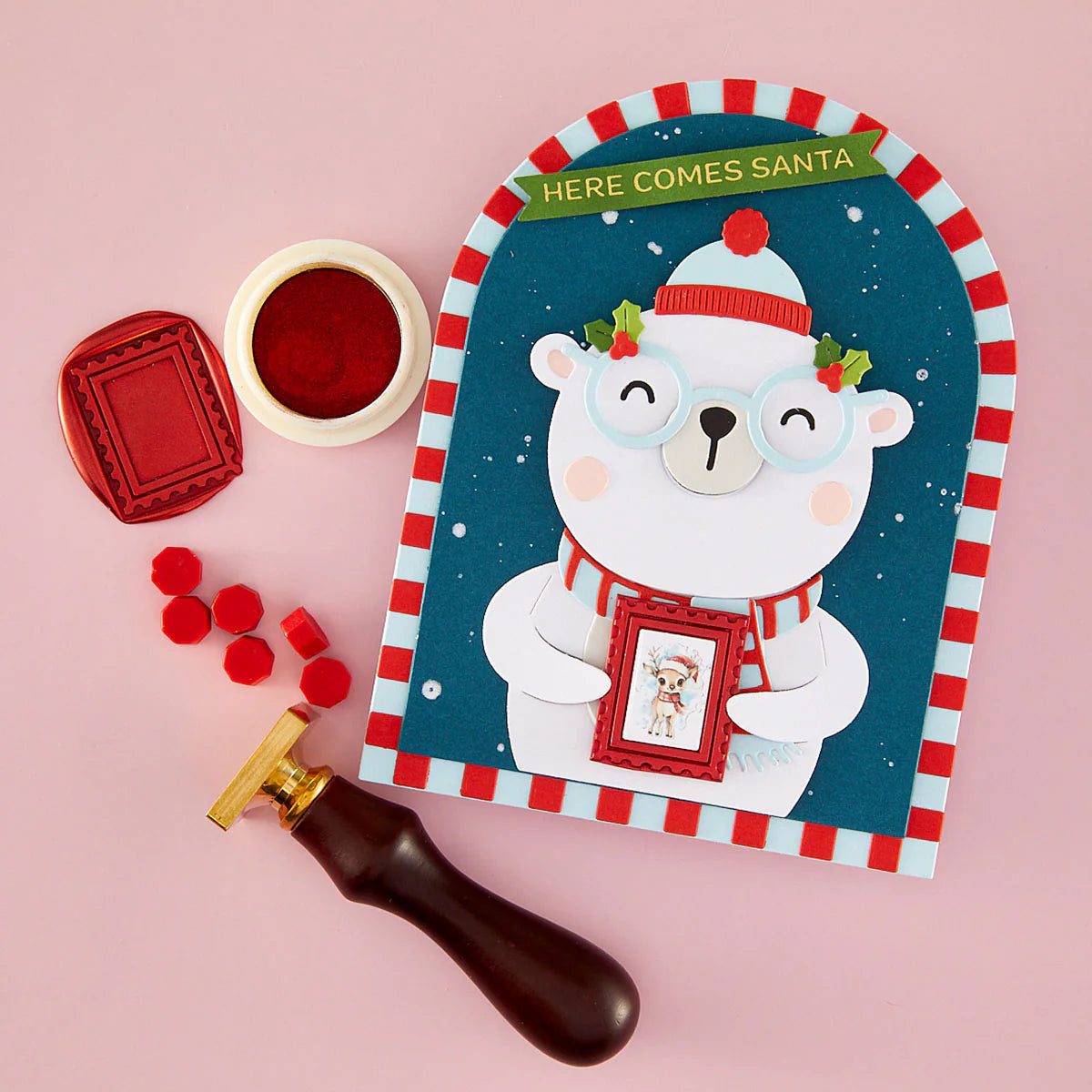 Spellbinders - Red Bullion Wax Seal Powder