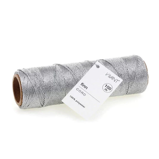 Vivant - Finn Cord - Silver Metallic