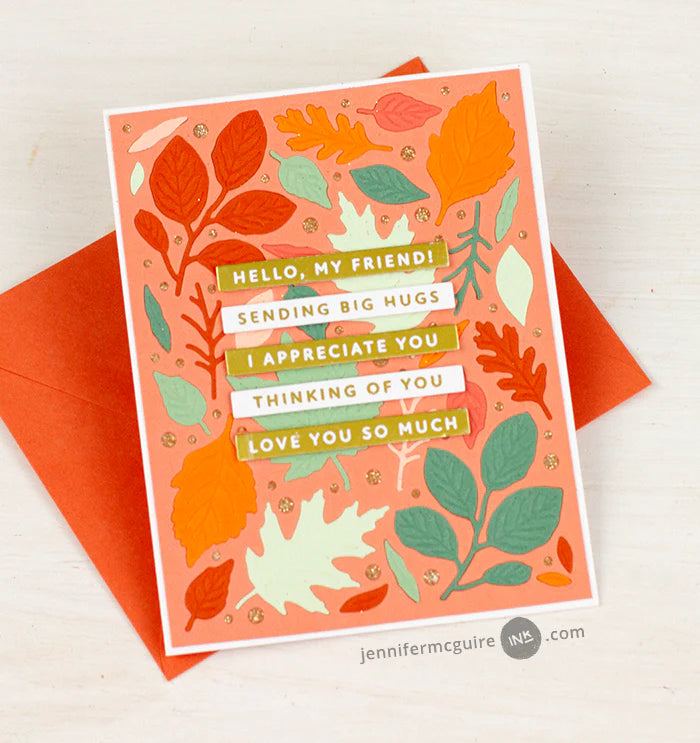 Altenew - Zero Waste: Autumn Leaves Die