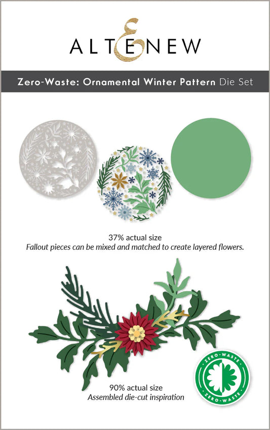 Altenew - Zero Waste: Ornamental Winter Pattern Die