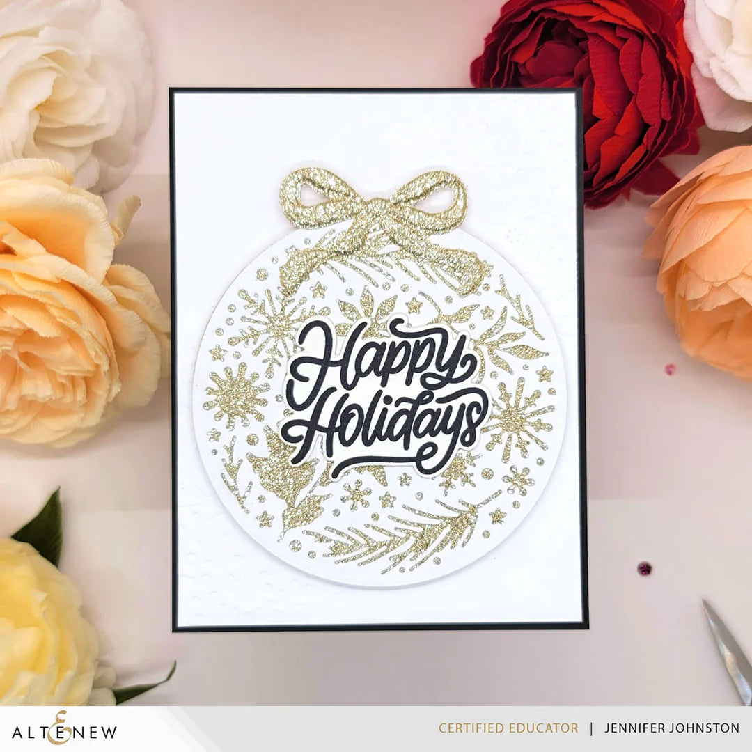 Altenew - Zero Waste: Ornamental Winter Pattern Die