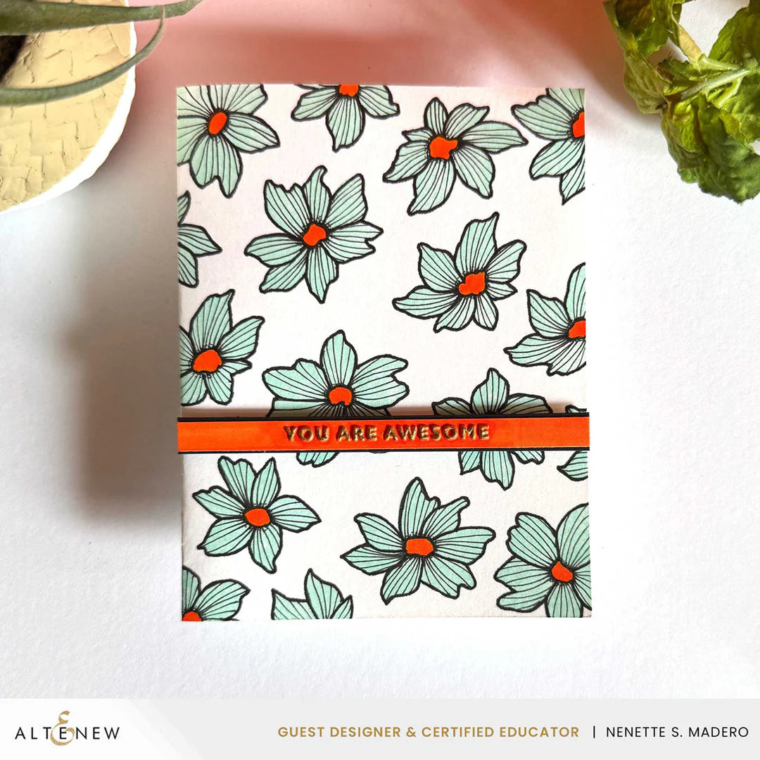 Altenew - 3D Embossing Folder - Mini Sentiments