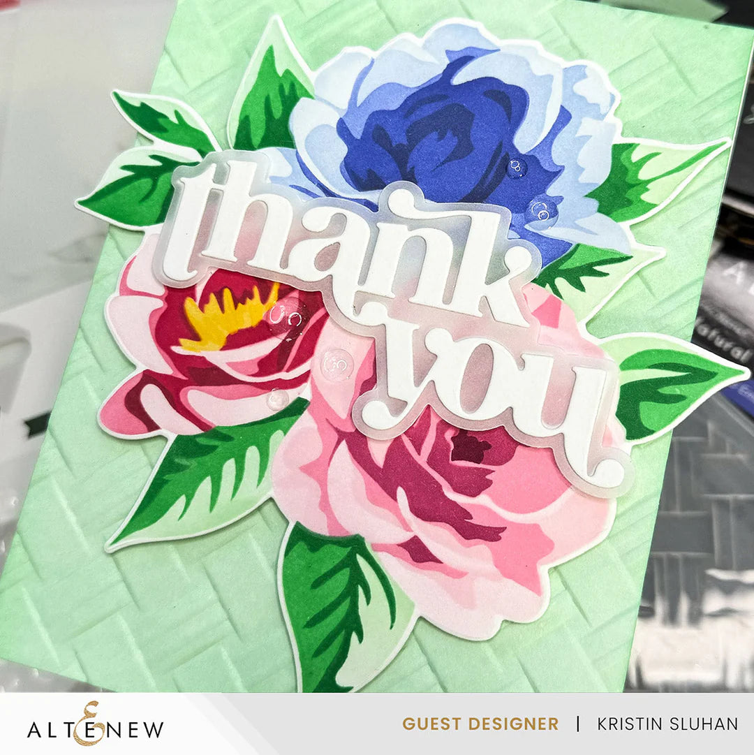 Altenew - 3D Embossing Folder - Natural Wicker Pattern