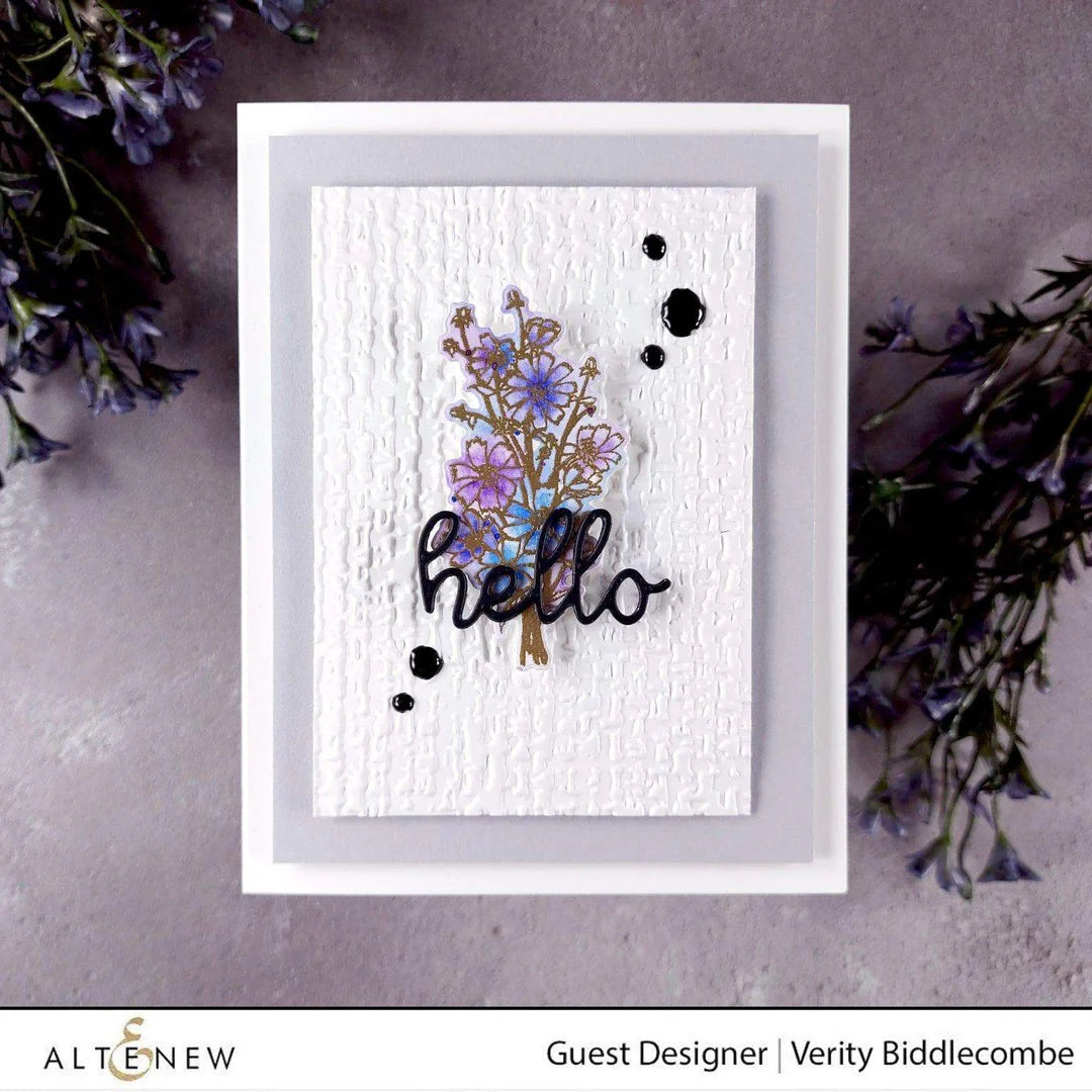 Altenew - 3D Embossing Folder - Organic Linen