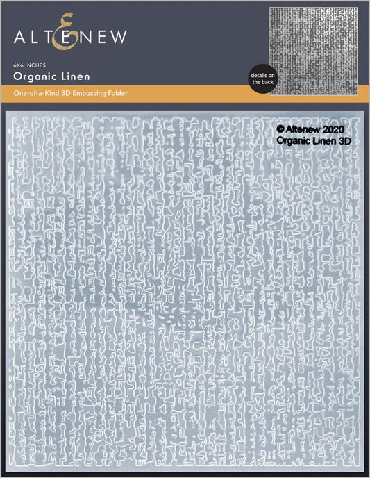Altenew - 3D Embossing Folder - Organic Linen