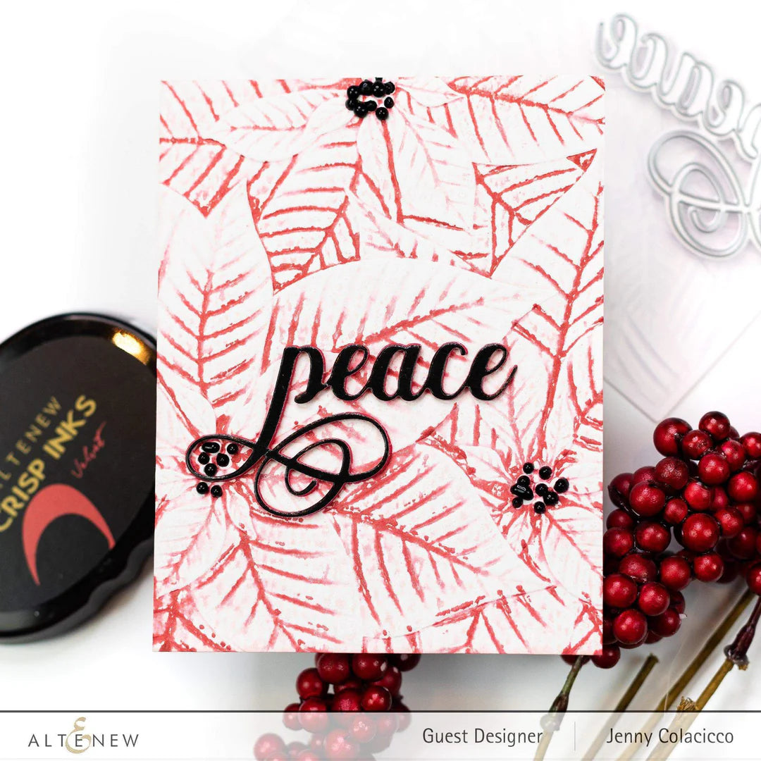 Altenew - 3D Embossing Folder - Perfect Poinsettias