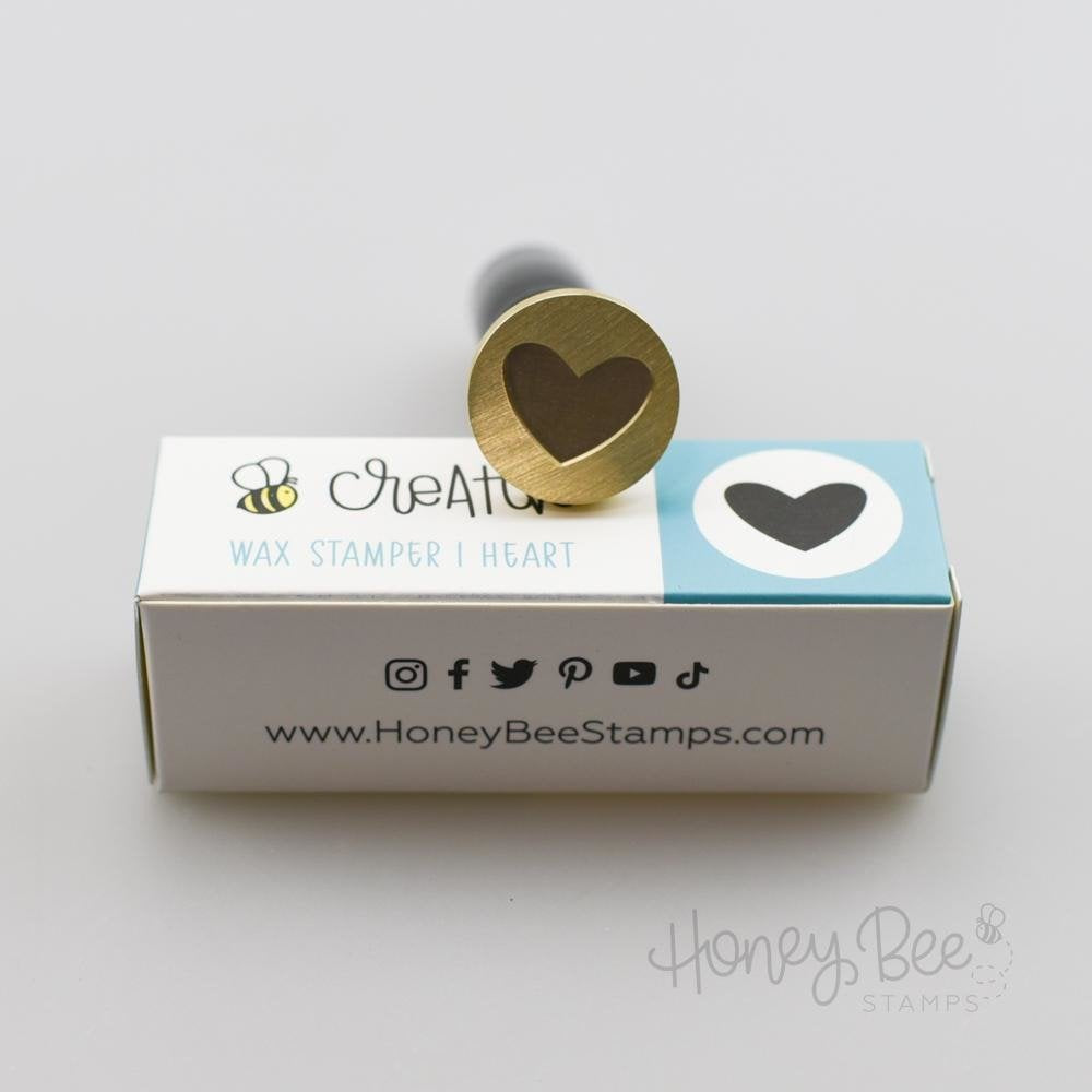 Honey Bee - Wax Stamper - Heart