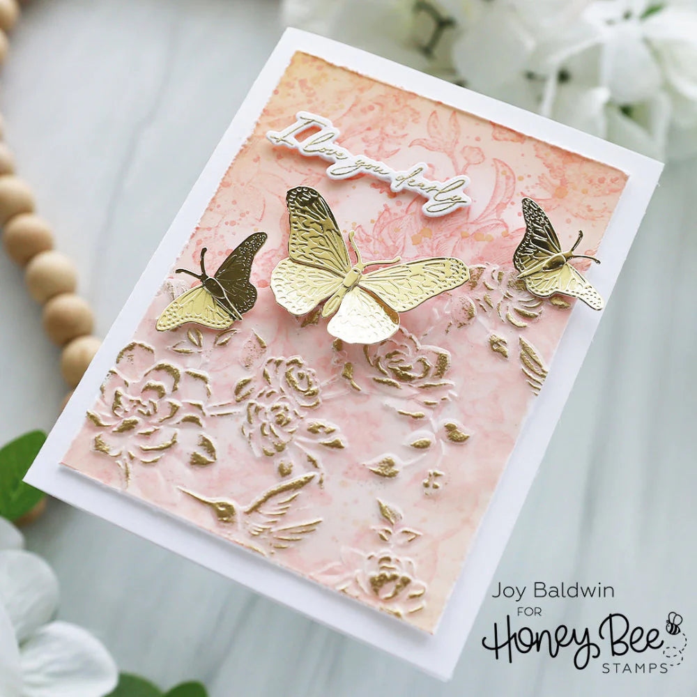 Honey Bee - 3D Embossing Folder - Chinoiserie