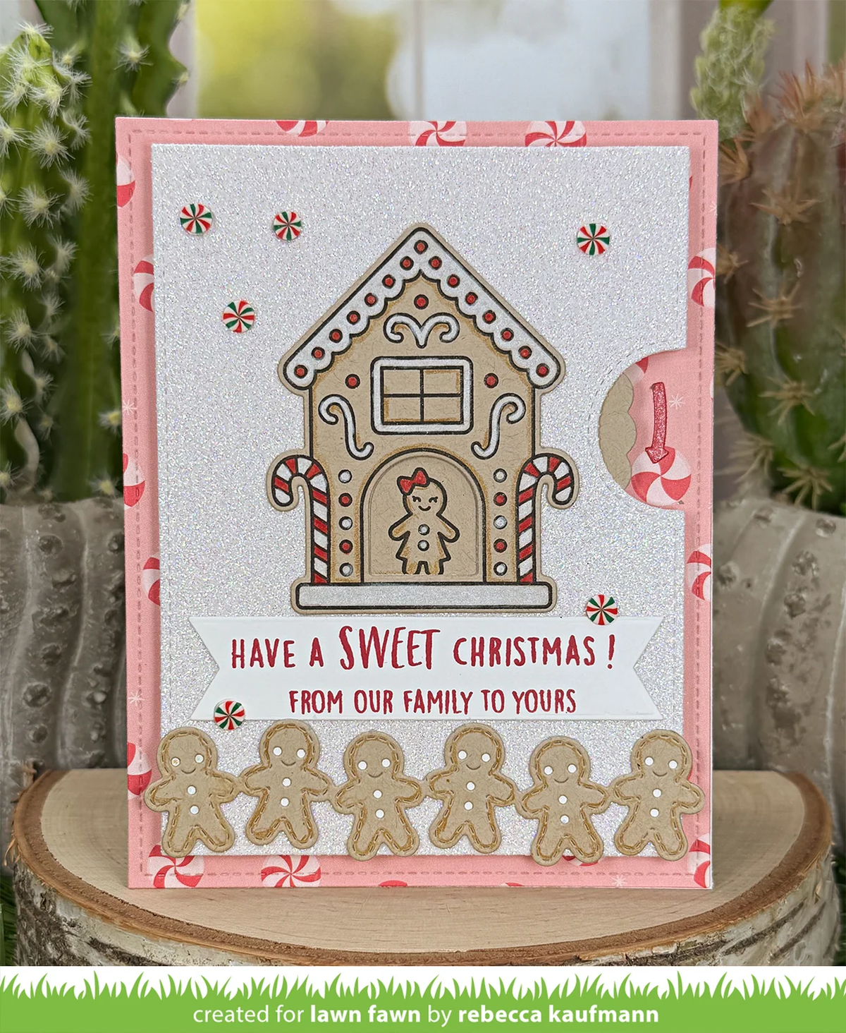Lawn Fawn - Gingerbread Border Die Set