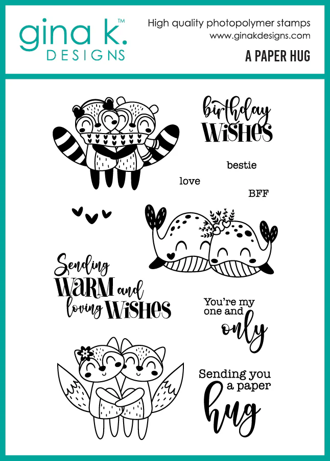 Gina K. - A Paper Hug Stamp Set