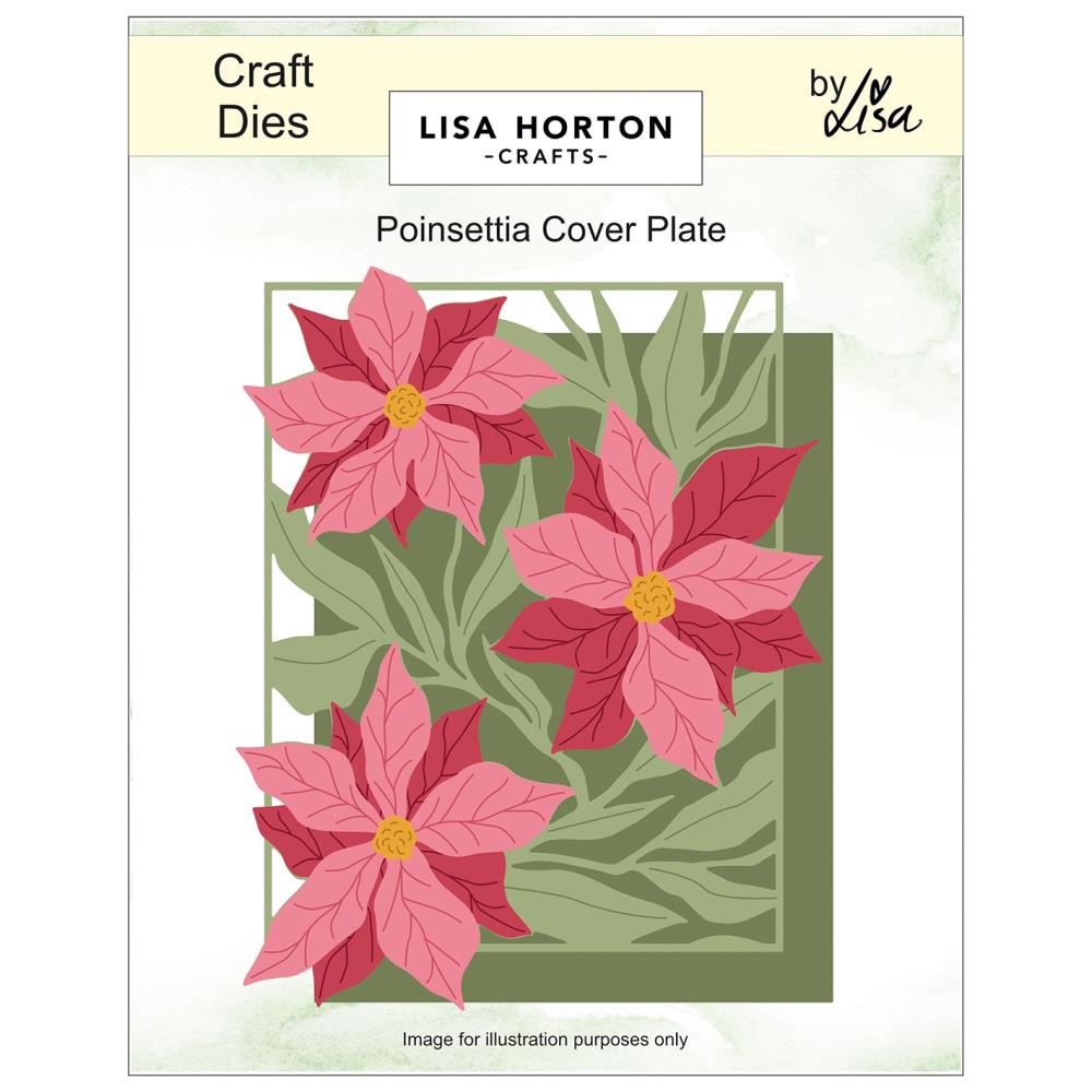 Lisa Horton - Poinsettia Cover Plate Layering Dies