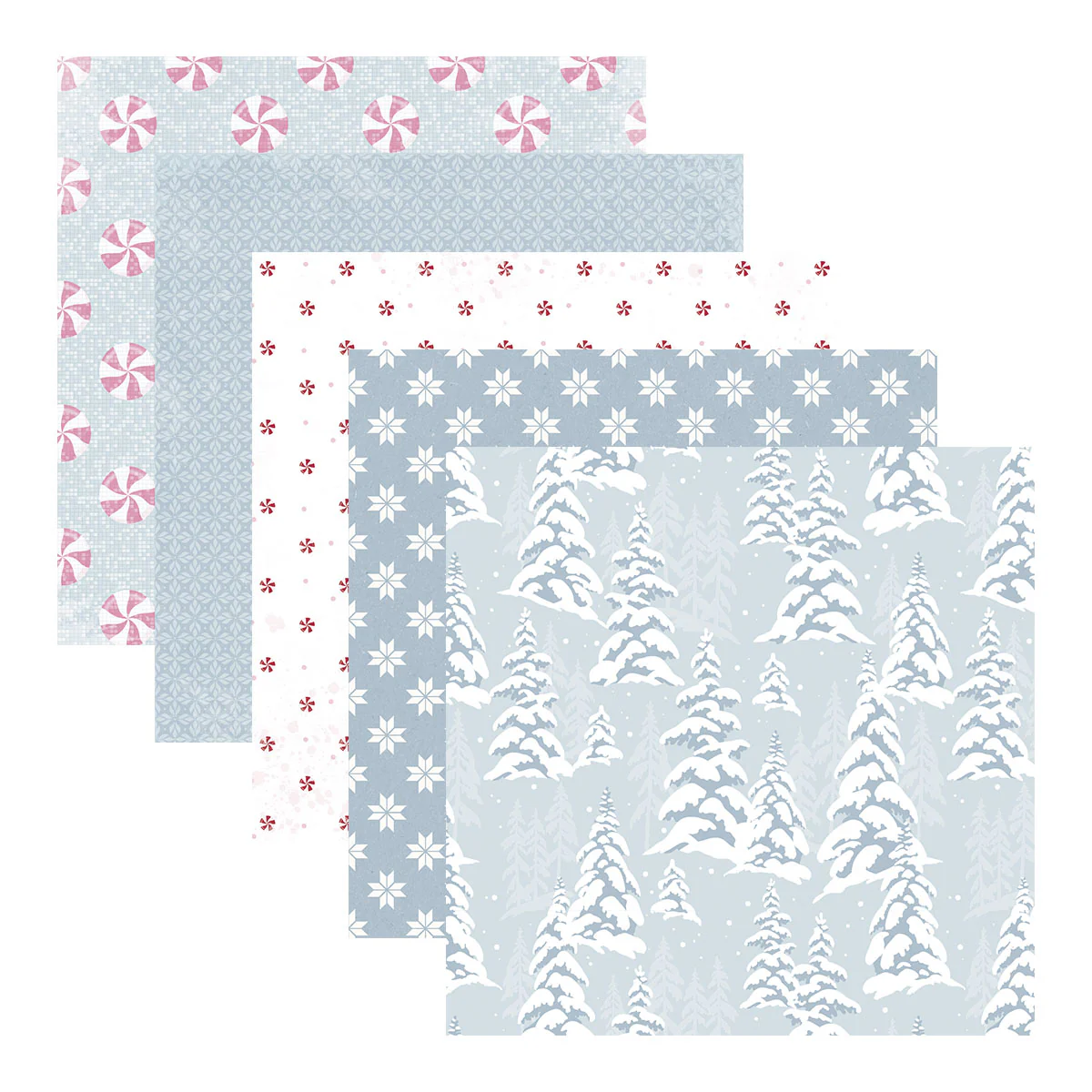 Rosie's Studio - Peppermint Twist - 6x6 Paper Pad