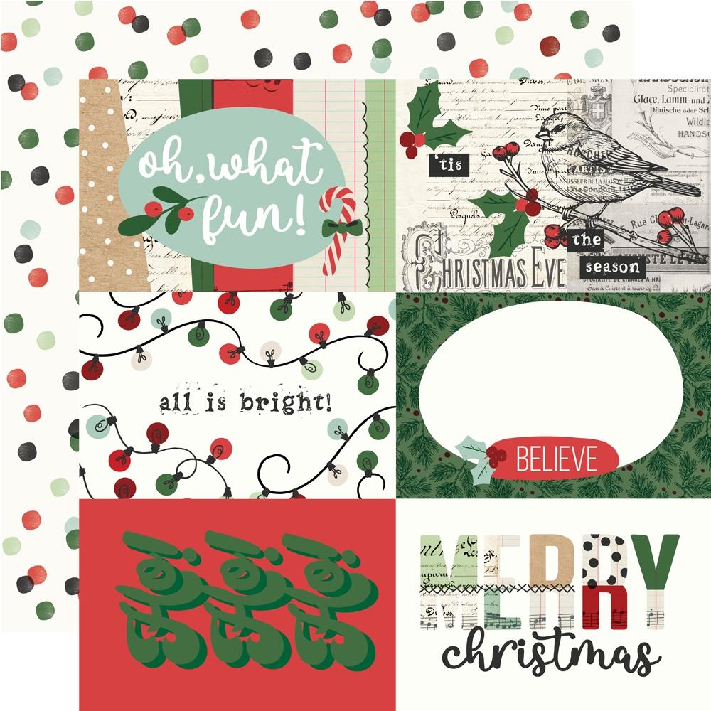 Simple Stories - All Wrapped Up - Cardstock: 4x6 Elements