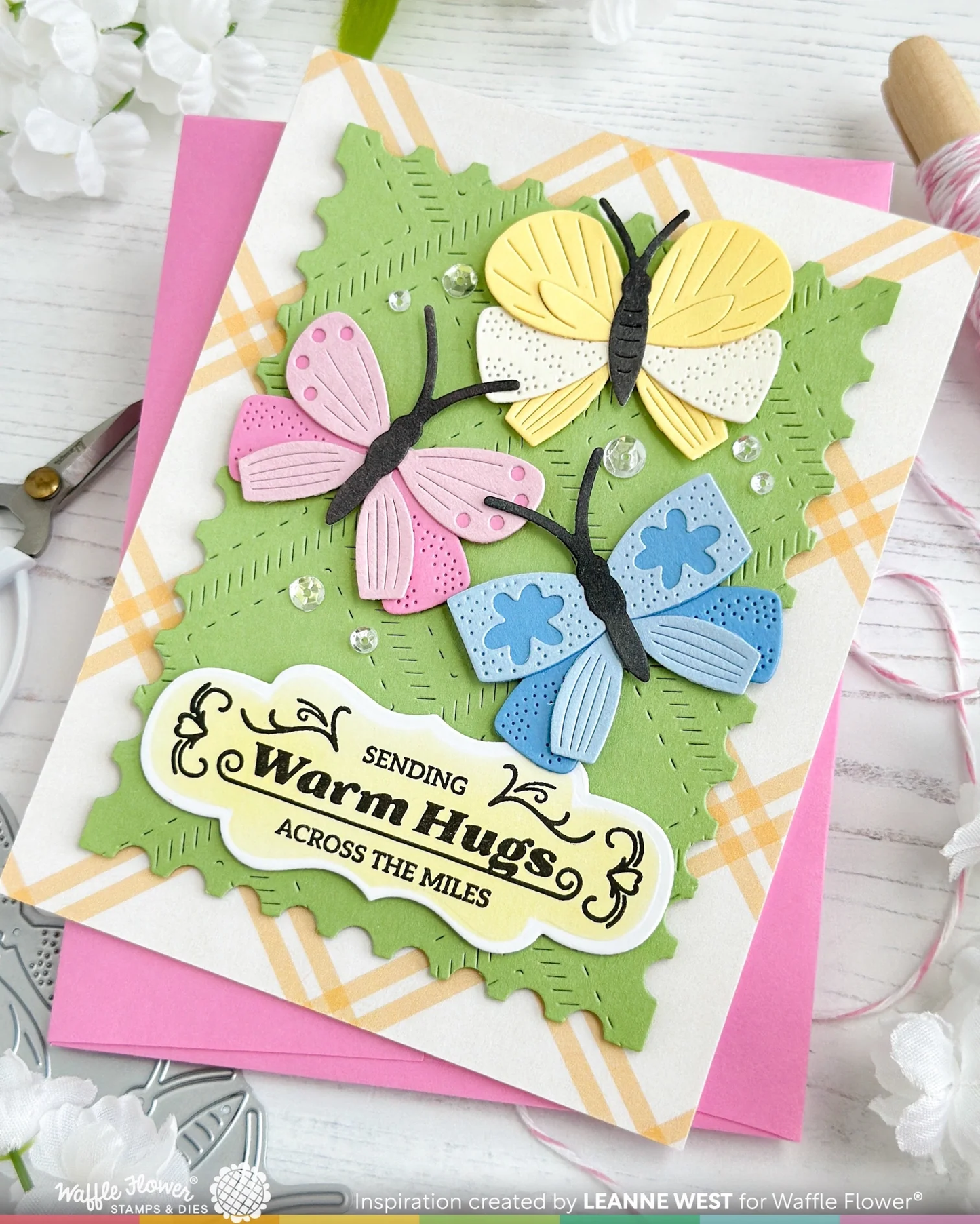Waffle Flower - Mix-n-Match Butterflies Die Set