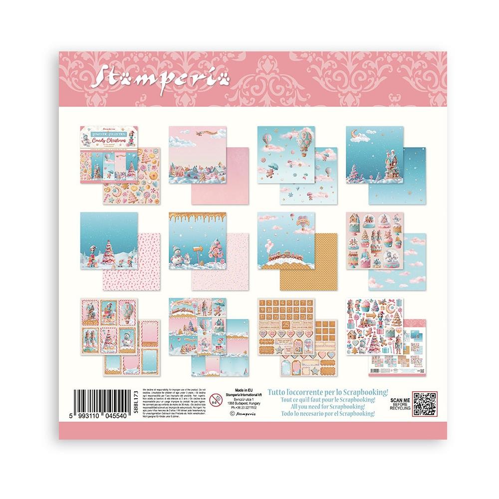 Stamperia - Candy Christmas - 12x12 Paper Pad