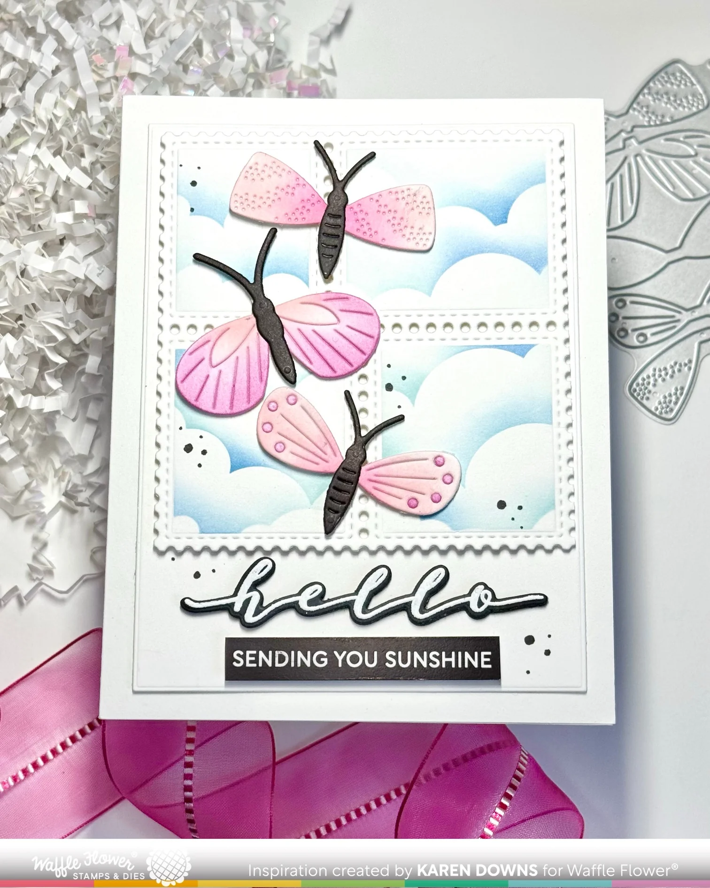 Waffle Flower - Mix-n-Match Butterflies Die Set