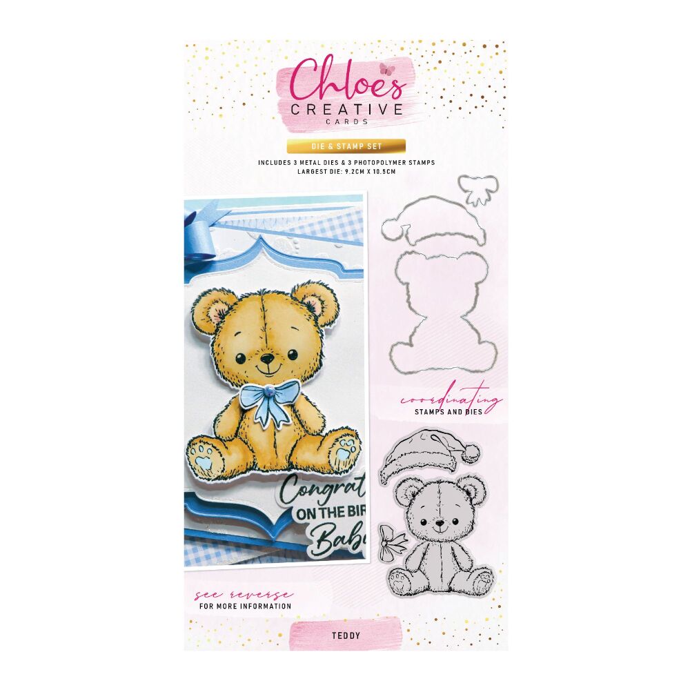 Chloe's Creative - Teddy Stamp & Die Bundle