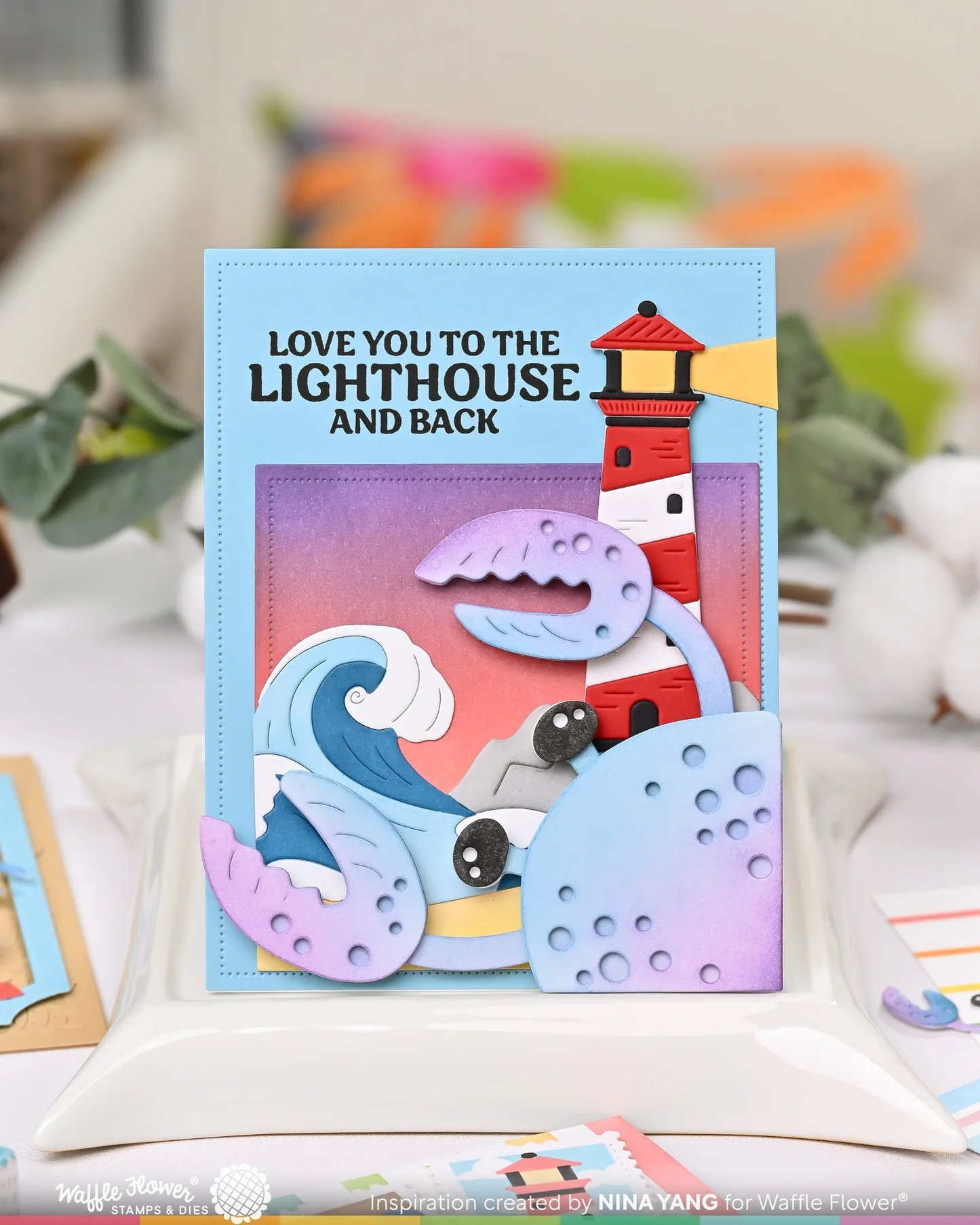 Waffle Flower - Coastline Die-n-stencil Bundle