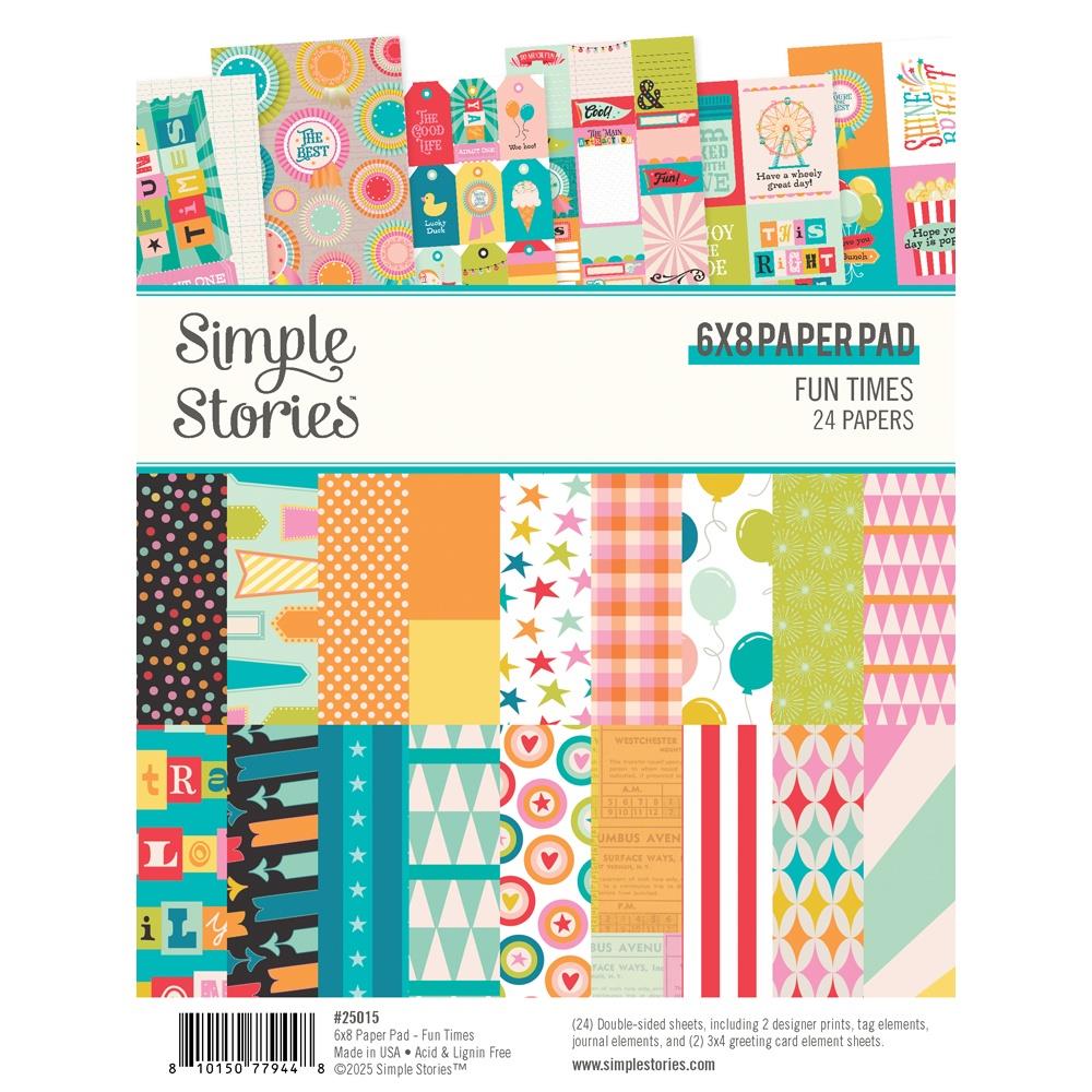 Simple Stories - Fun Times - 6x8 Paper Pad