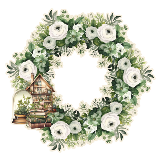 Simply Stated - Floral Academia - Wreath Ephemera