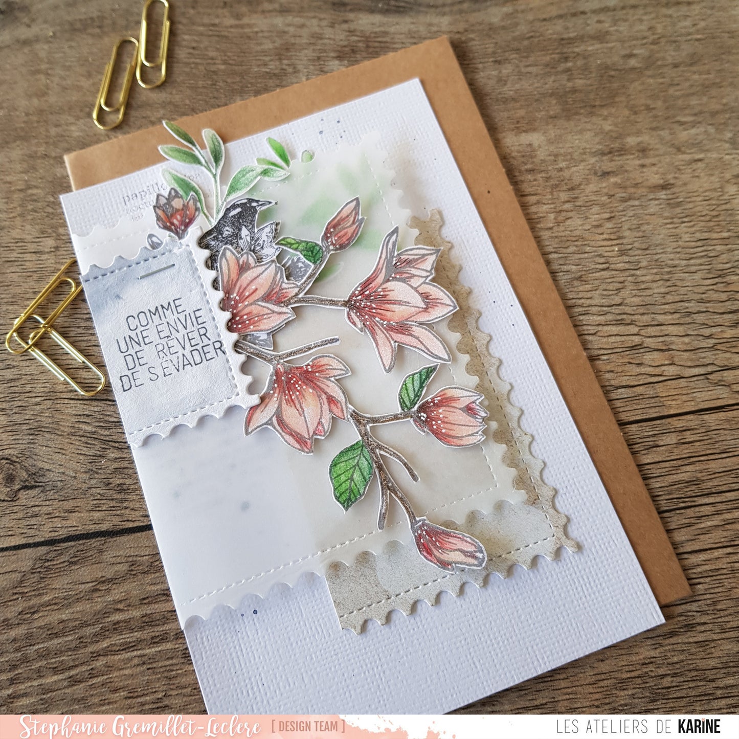 Les Ateliers de Karine - Sable D'Or - Set De Timbres Die Set